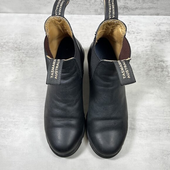 Blundstone 1671 Leather Heeled Chelsea Boots - Women's Size 6.5 - Black - Picture 7 of 9